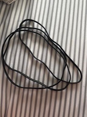 Black Elastic Hair Bands - Versatile Women’s Hair Accessories